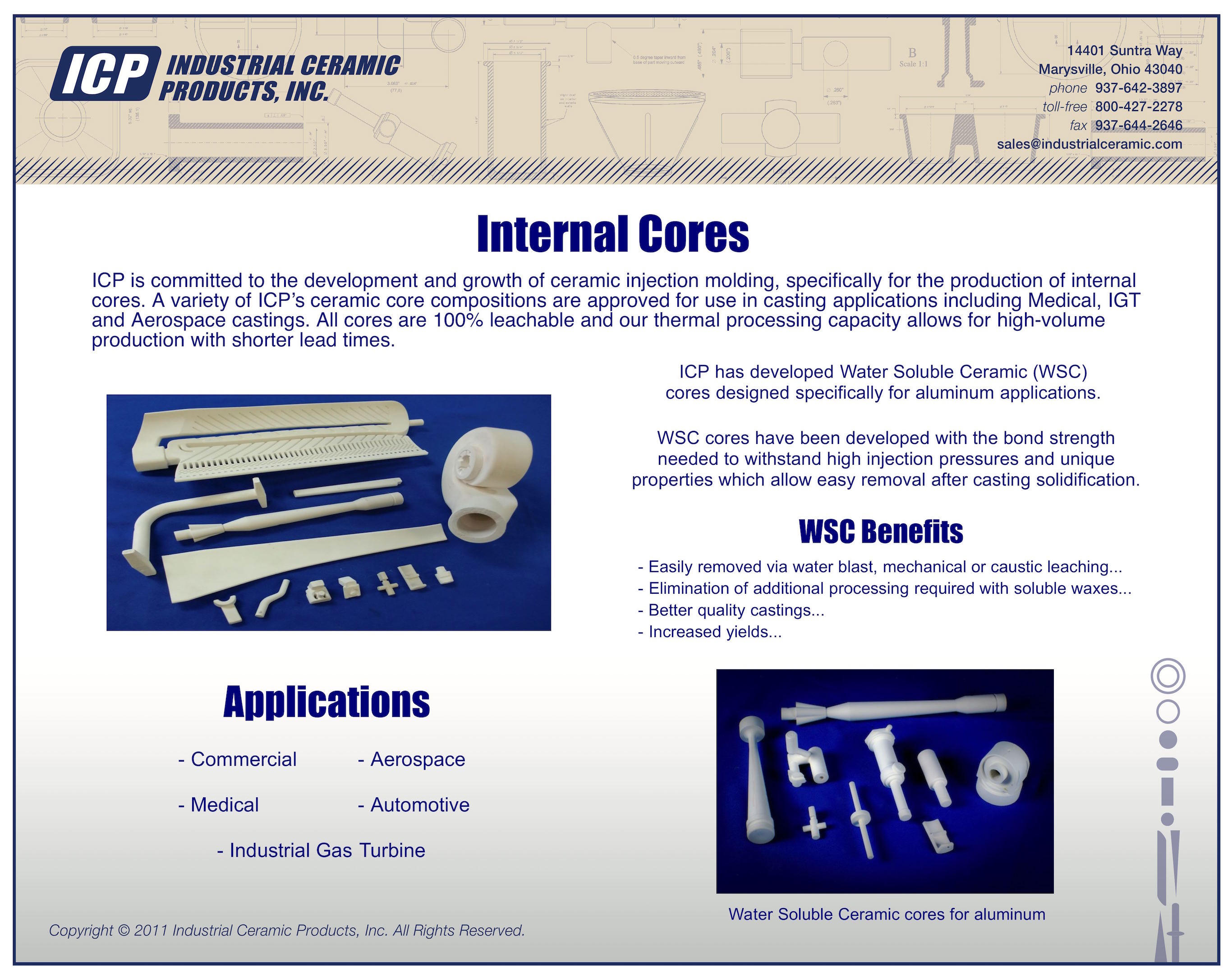 Investment Cast Industrial Ceramic Products
